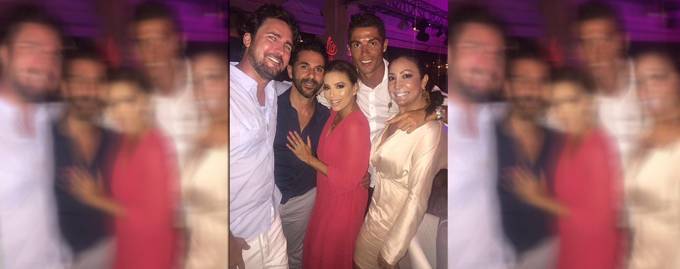 EVA LONGORIA Y CRISTIANO RONALDO EN IBIZA port